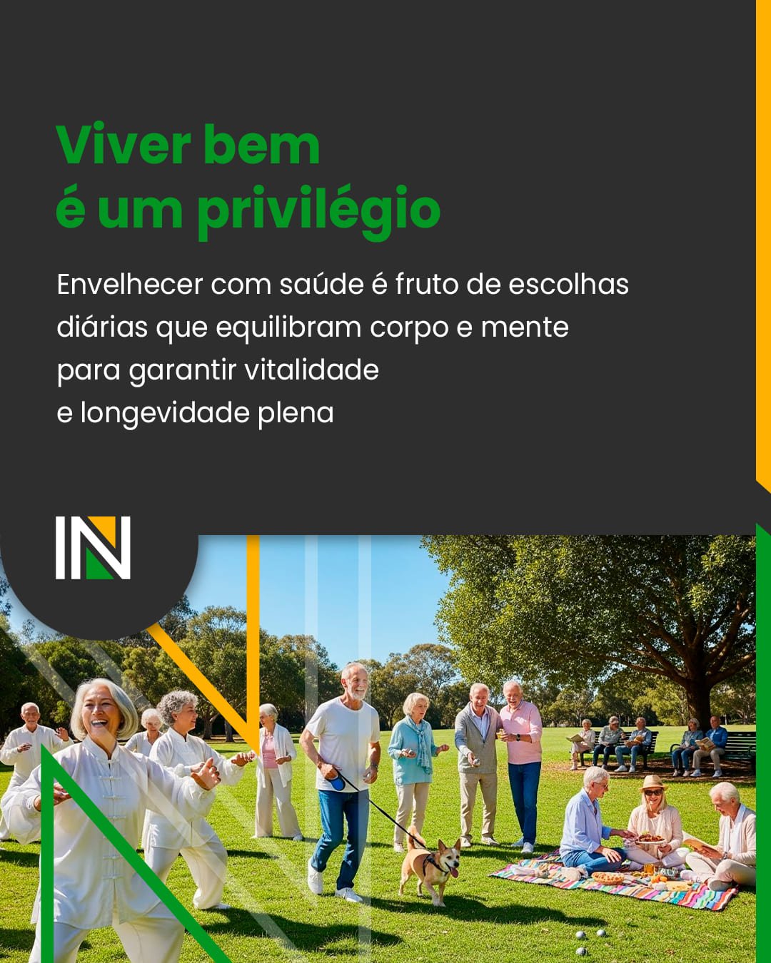 Envelhecer com saúde: A importância dos hábitos e do cuidado a longo prazo