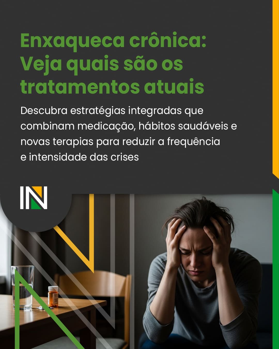 Tratamentos modernos e eficazes para a enxaqueca crônica