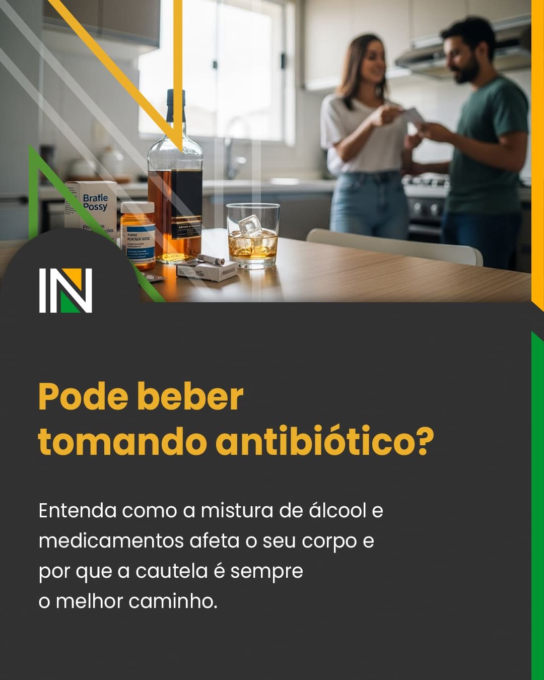 Álcool e antibiótico: desvendando os mitos e riscos da mistura