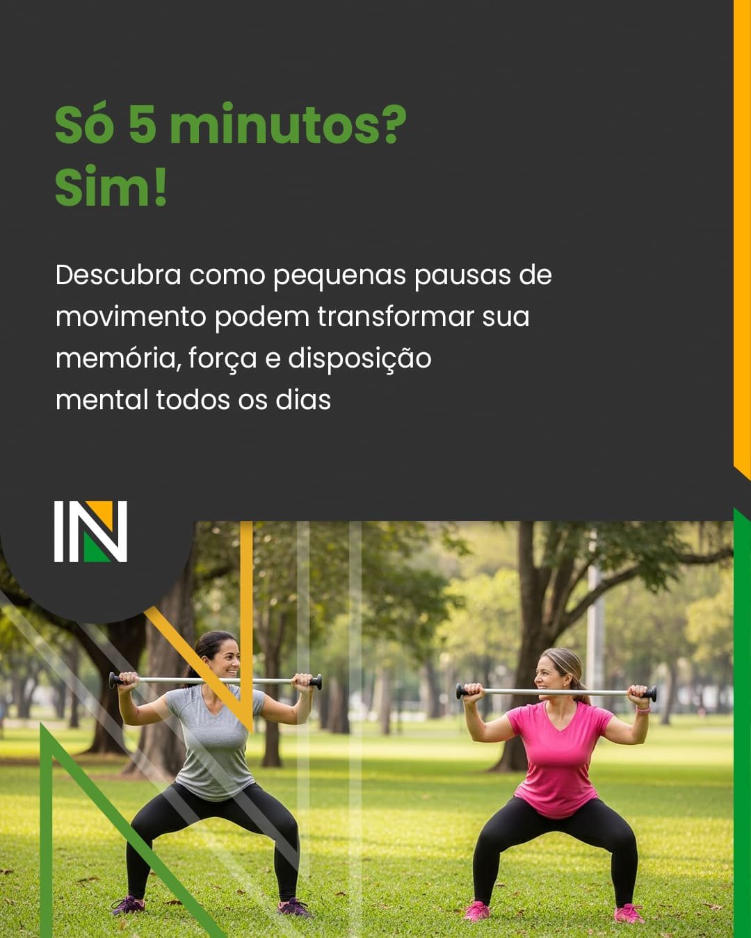 O impacto surpreendente de apenas 5 minutos de atividade física diária