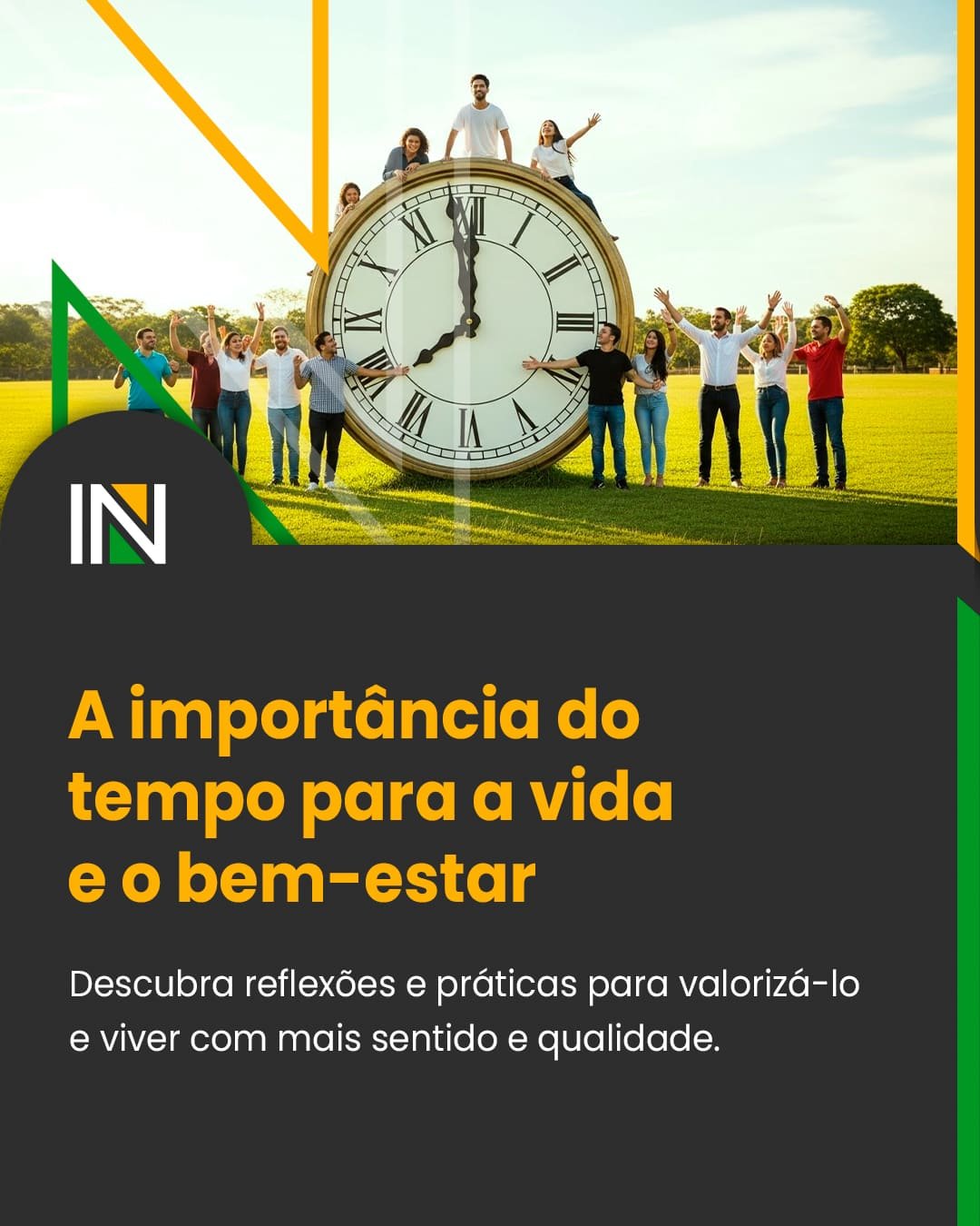 A importância do tempo para a vida e o bem-estar