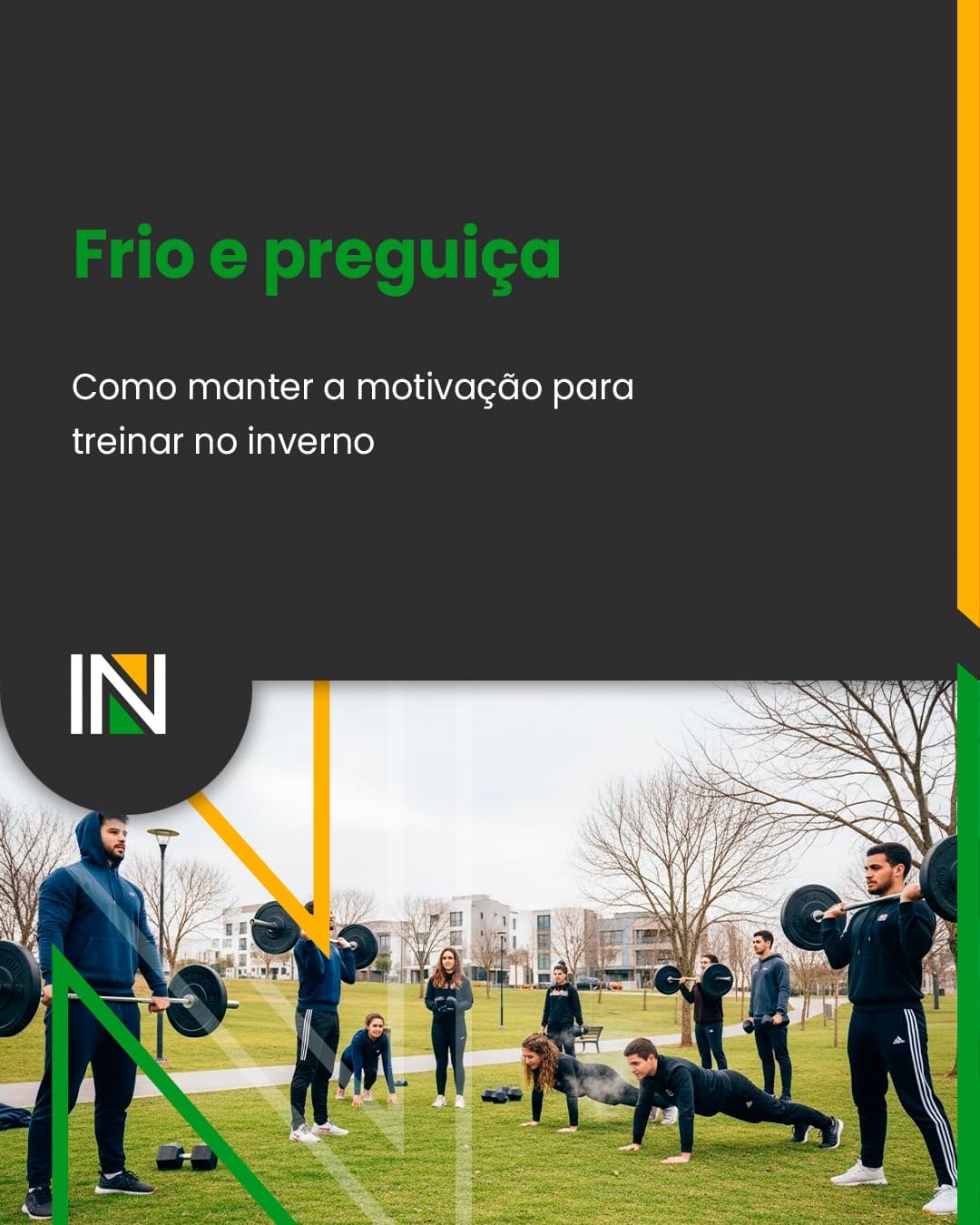 Frio e preguiça: Como manter a motivação para treinar no inverno