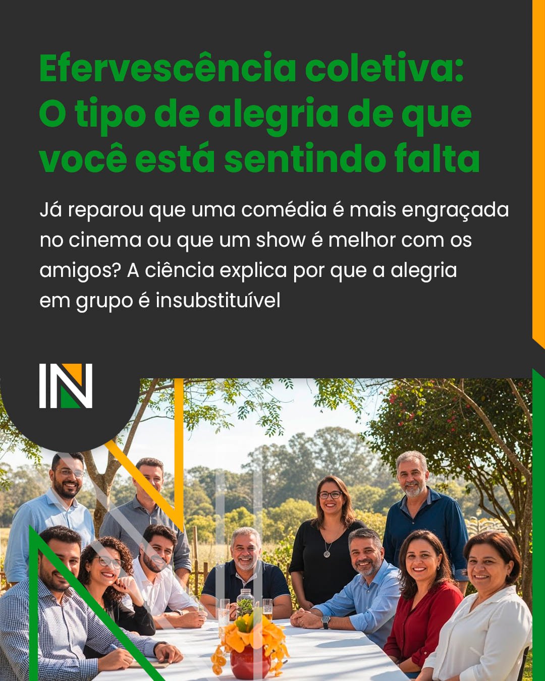 Efervescência coletiva: O tipo de alegria de que você está sentindo falta
